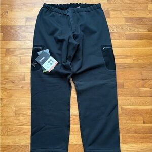 Arcteryx Tau Fleece Pants Men’s XL Black 2005 Vintage